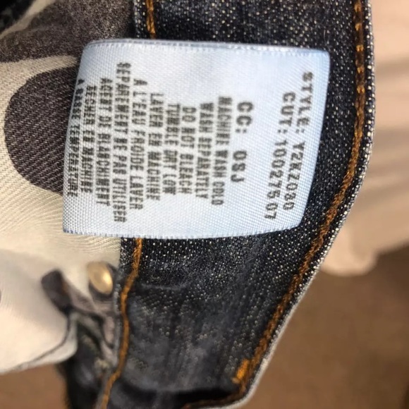 Lucky Brand Mens Classic Straight Jeans Blue Pockets Dark Wash Denim USA 36 - Picture 11 of 12